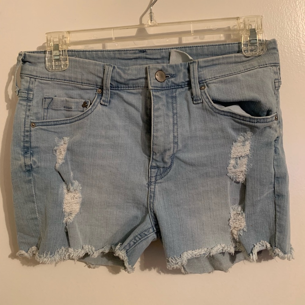 High waisted shorts